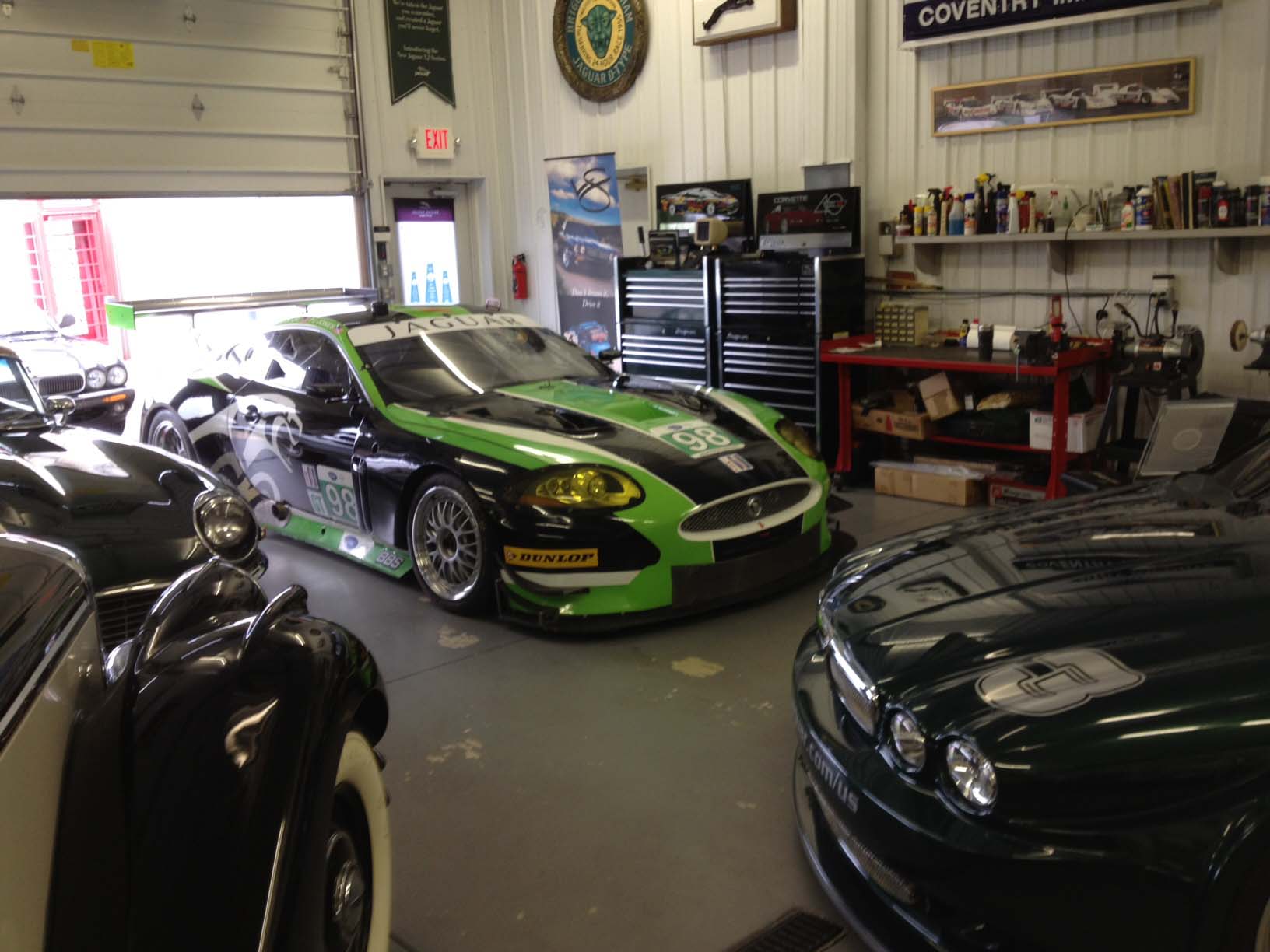 2010 RSR Jaguar XKR ALMS GT2 race car