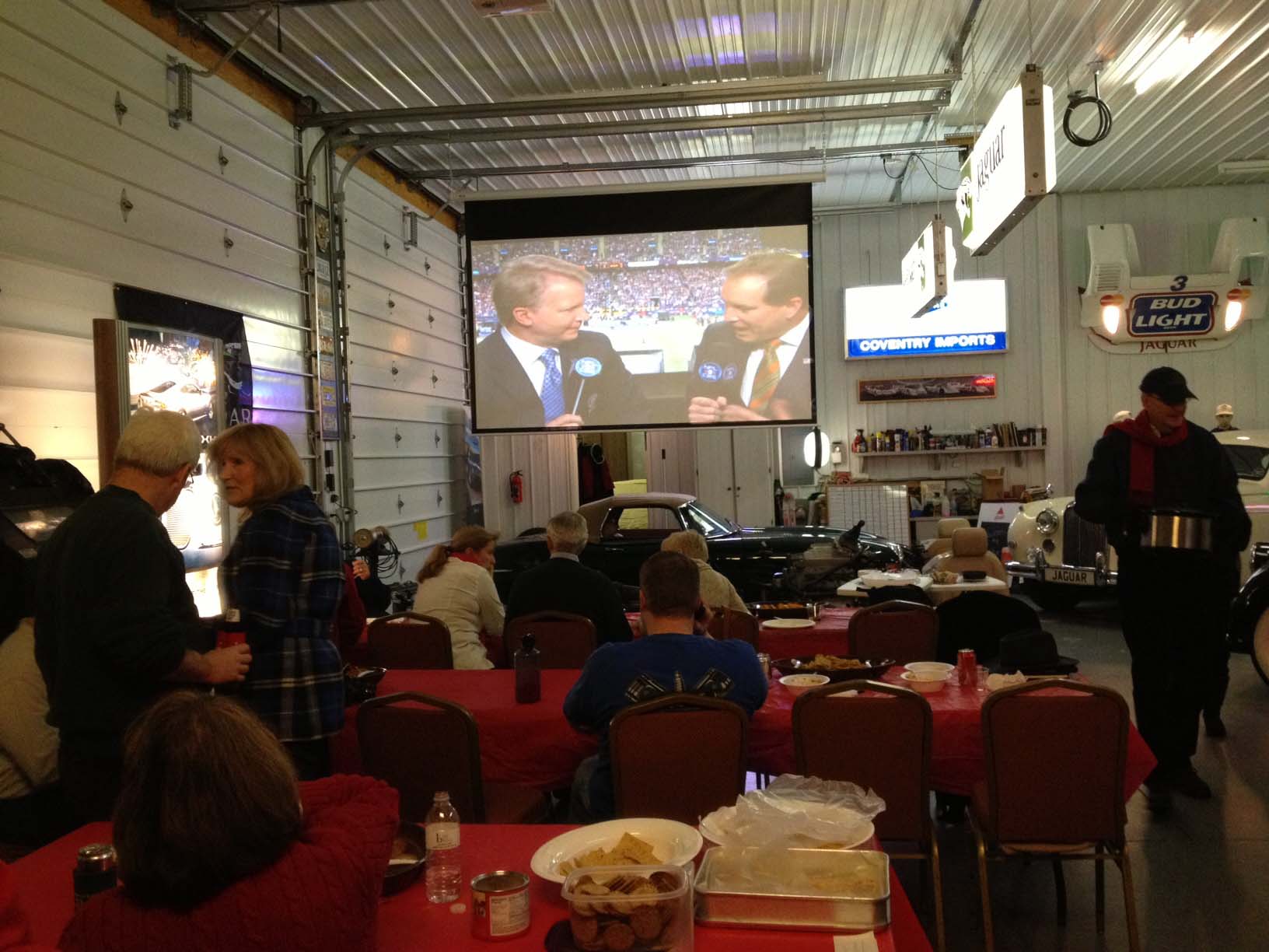 Game night at the Barn