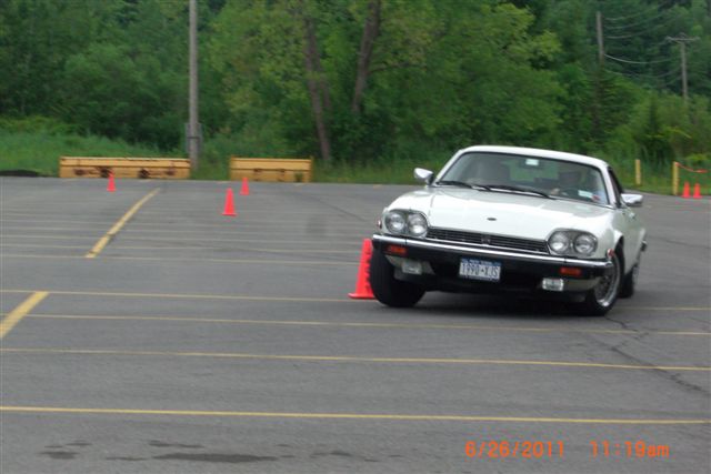 Slalom Fun! Pushing Thru the Pylons!